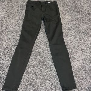 Level 99 black mid high rise ultra skinny jean